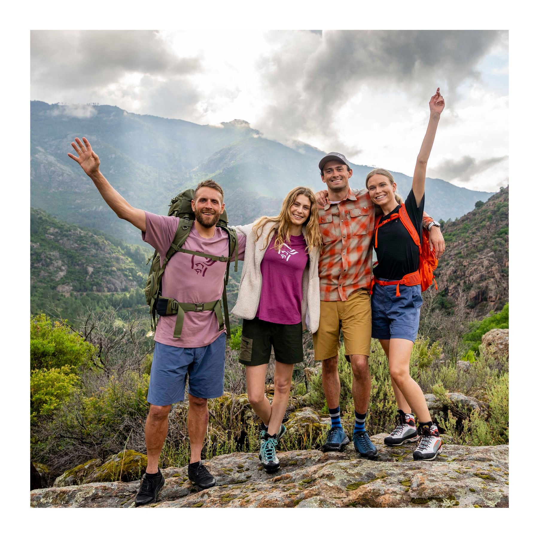 /29 cotton viking T-Shirt W, Grape shake