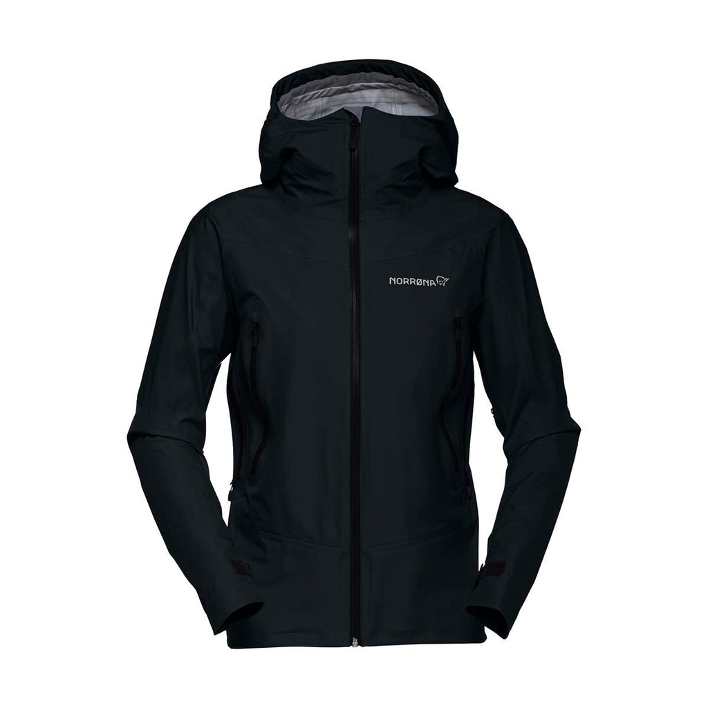 falketind Gore-Tex Jacket W, Caviarcastor grey