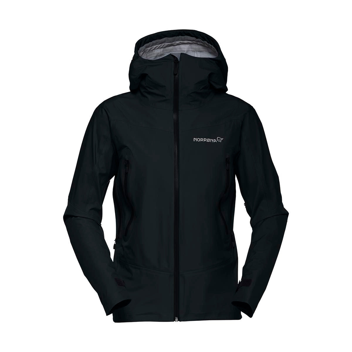 falketind Gore-Tex Jacket W, Caviarcastor grey