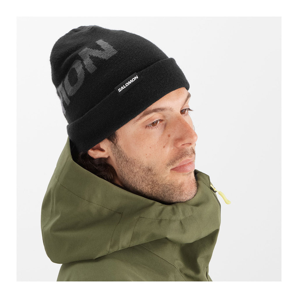 Hermitage Beanie, Deep black