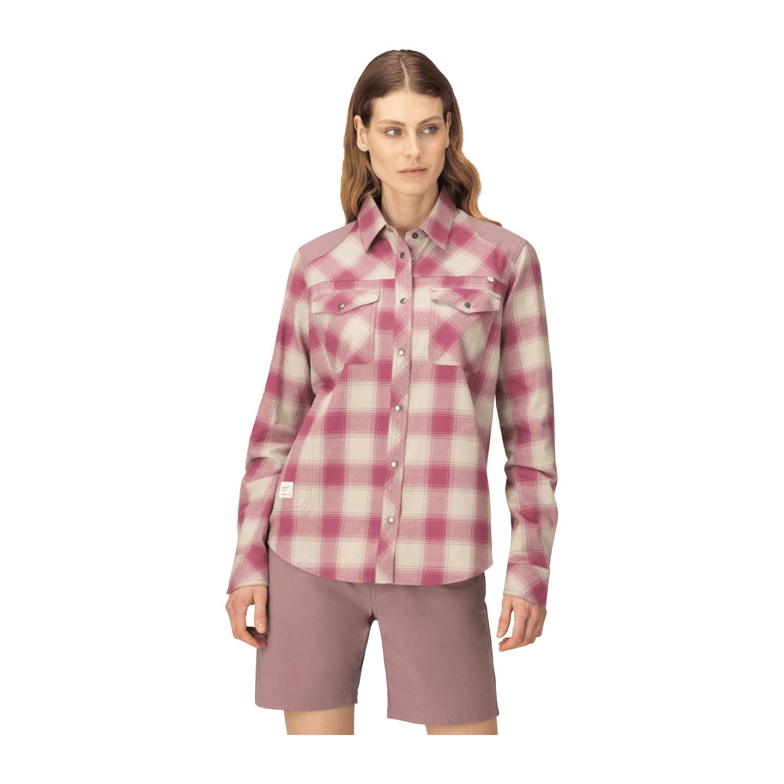 femund flannel Shirt W, Grape shake