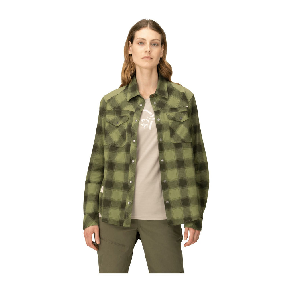 femund flannel Shirt W, Rosin