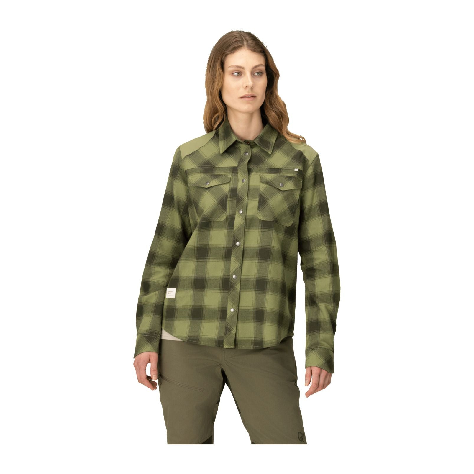femund flannel Shirt W, Rosin