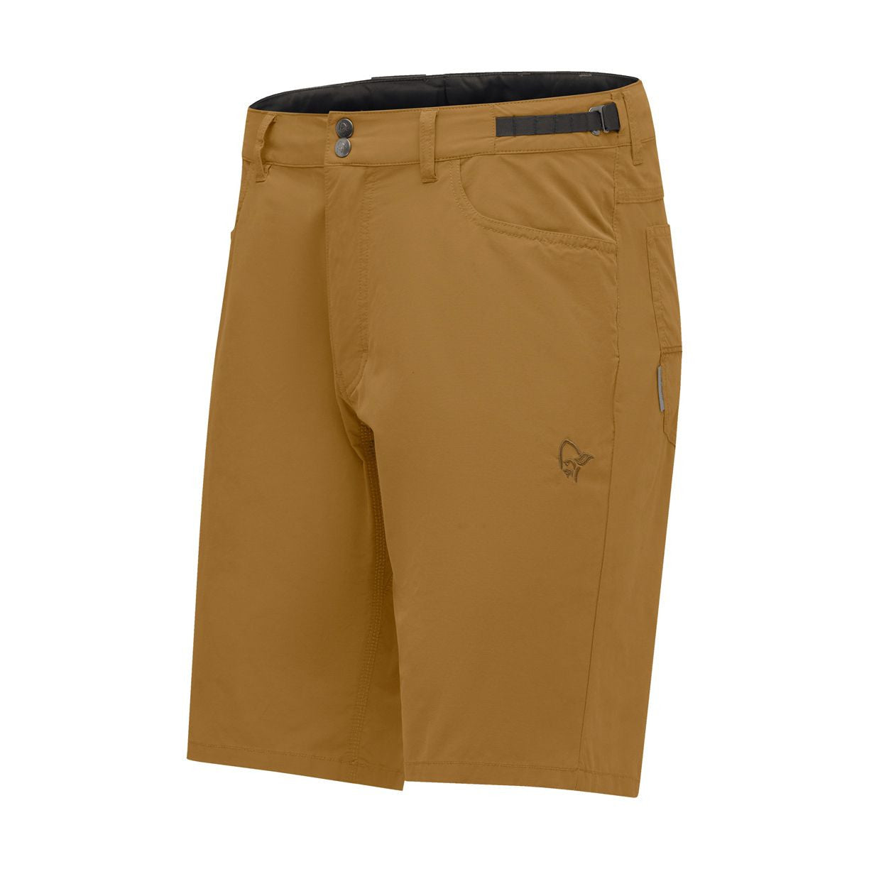 femund cotton Shorts M, Rooibos teaslate grey