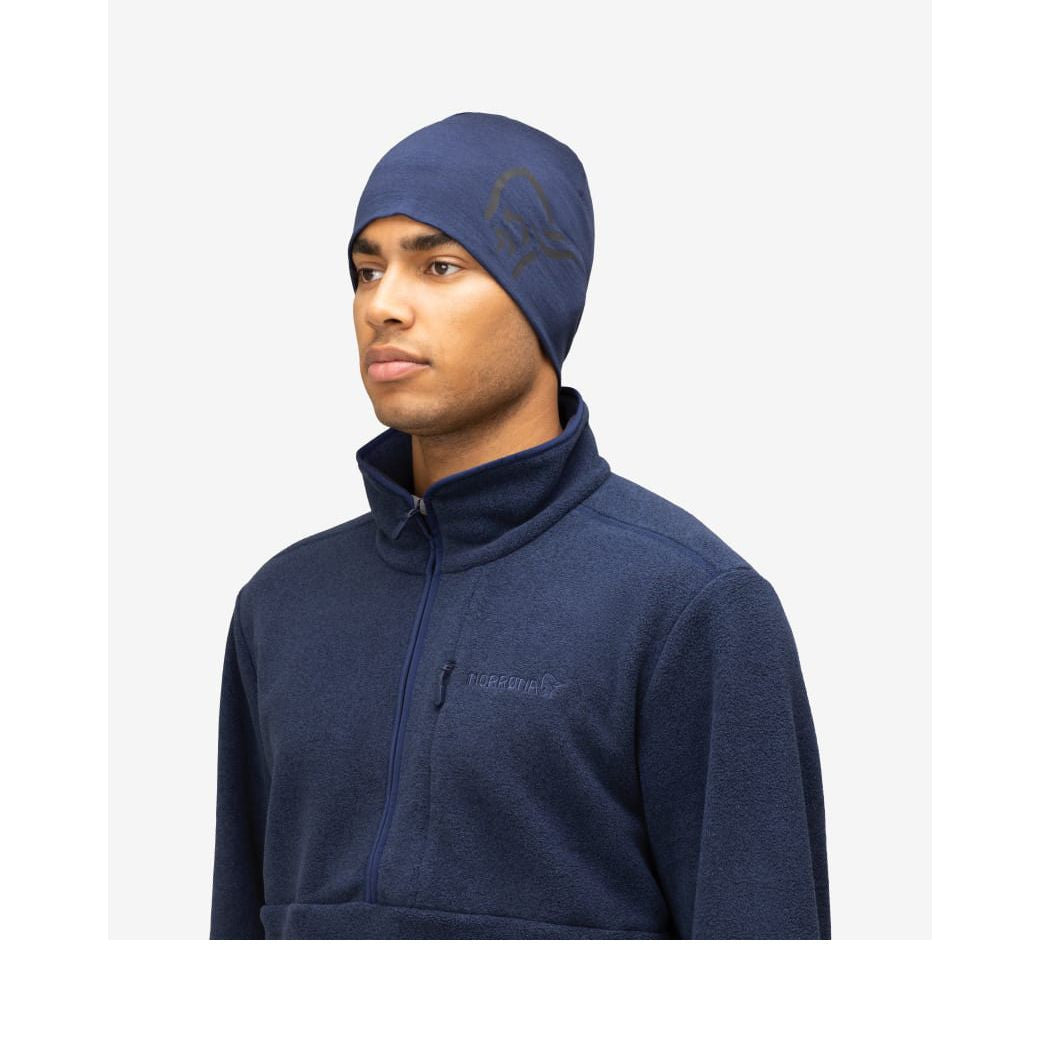 /29 pureUll180 Beanie, Indigo night blue