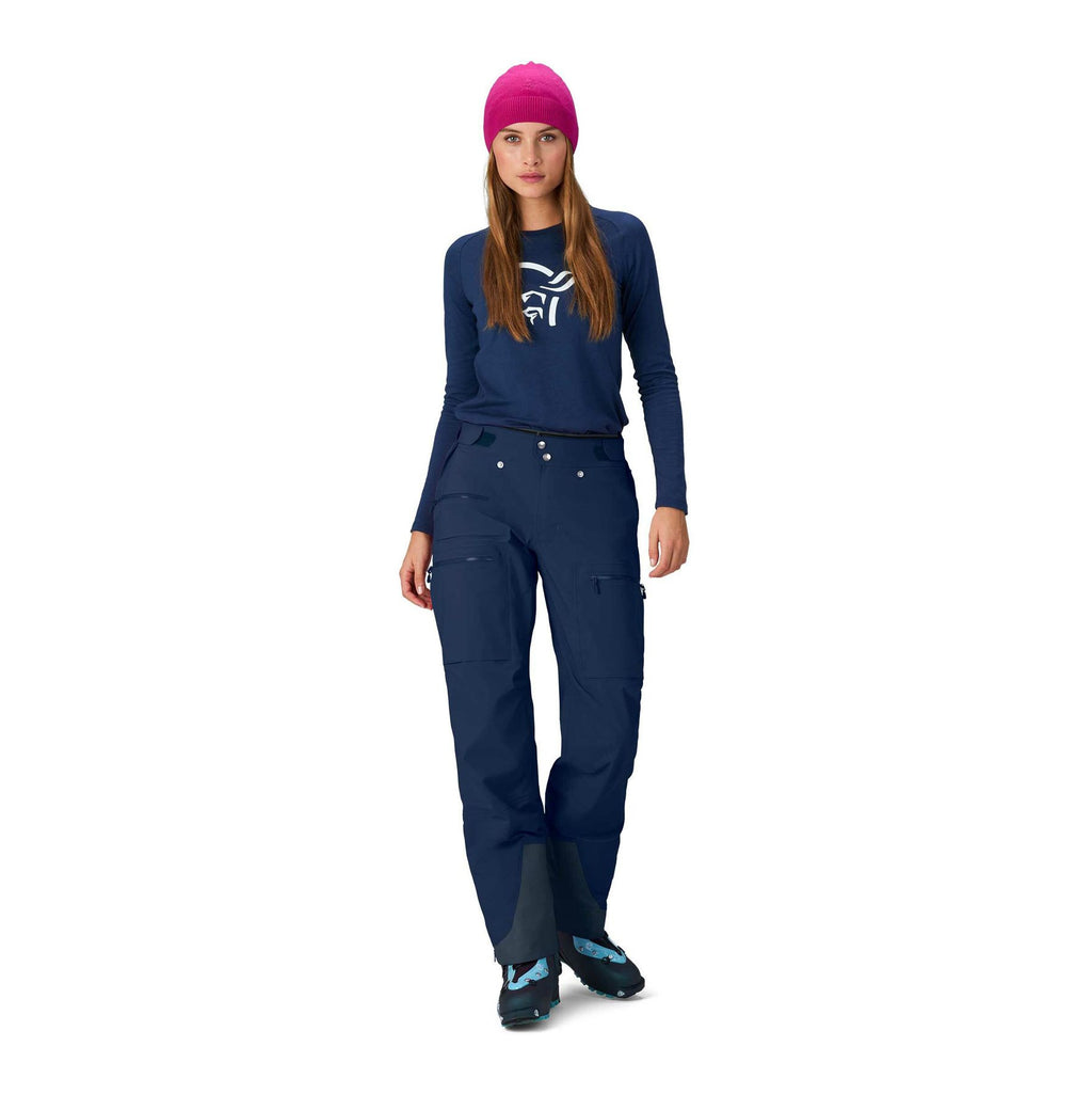 Lyngen Gore-Tex Pants W, Indigo night blue