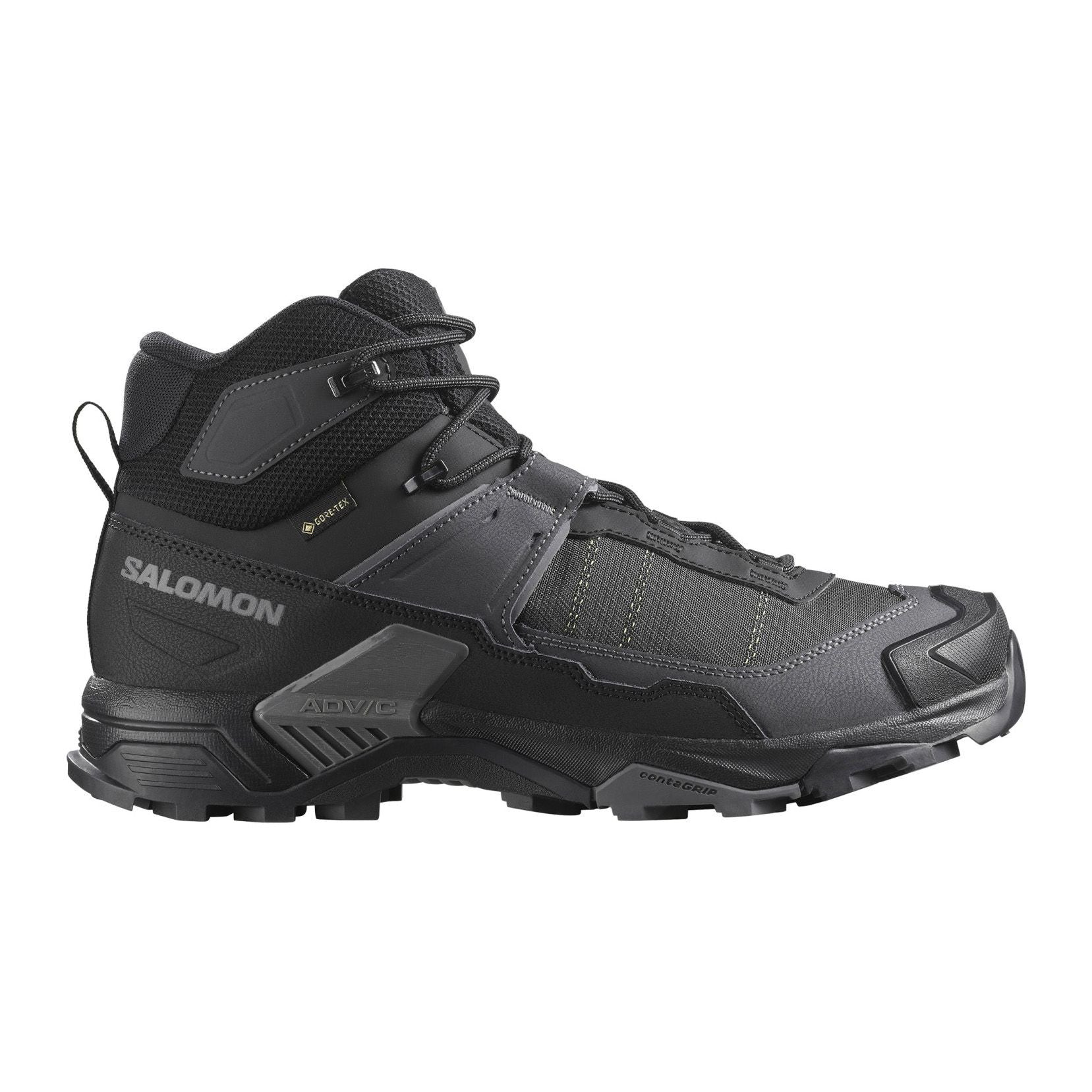 X Ultra 5 Mid Wide Gore-tex M, Black asphalt castlerock