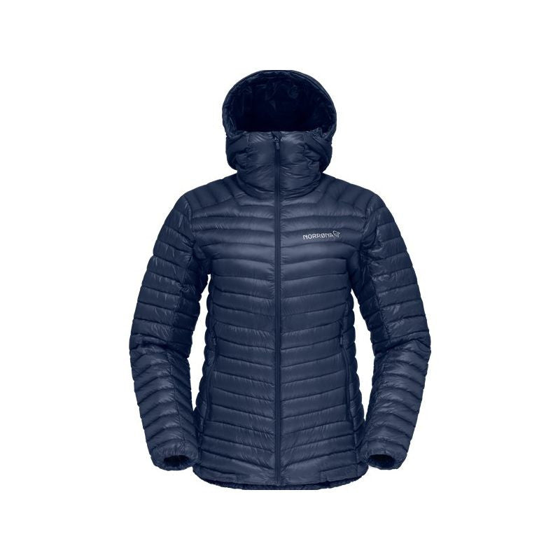 Trollveggen superlight down800 Hood W, Indigo night blue
