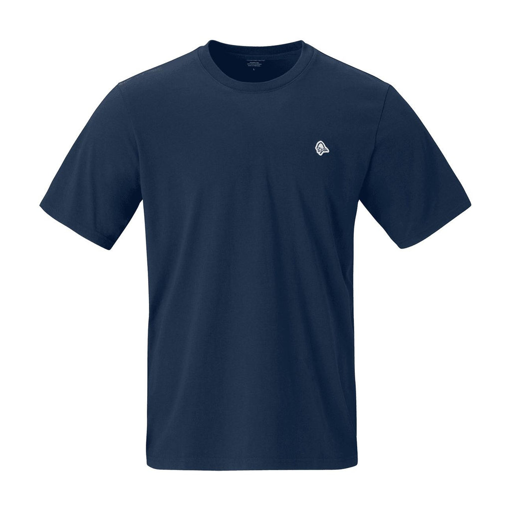 /29 cotton viking patch T-shirt W, Indigo night