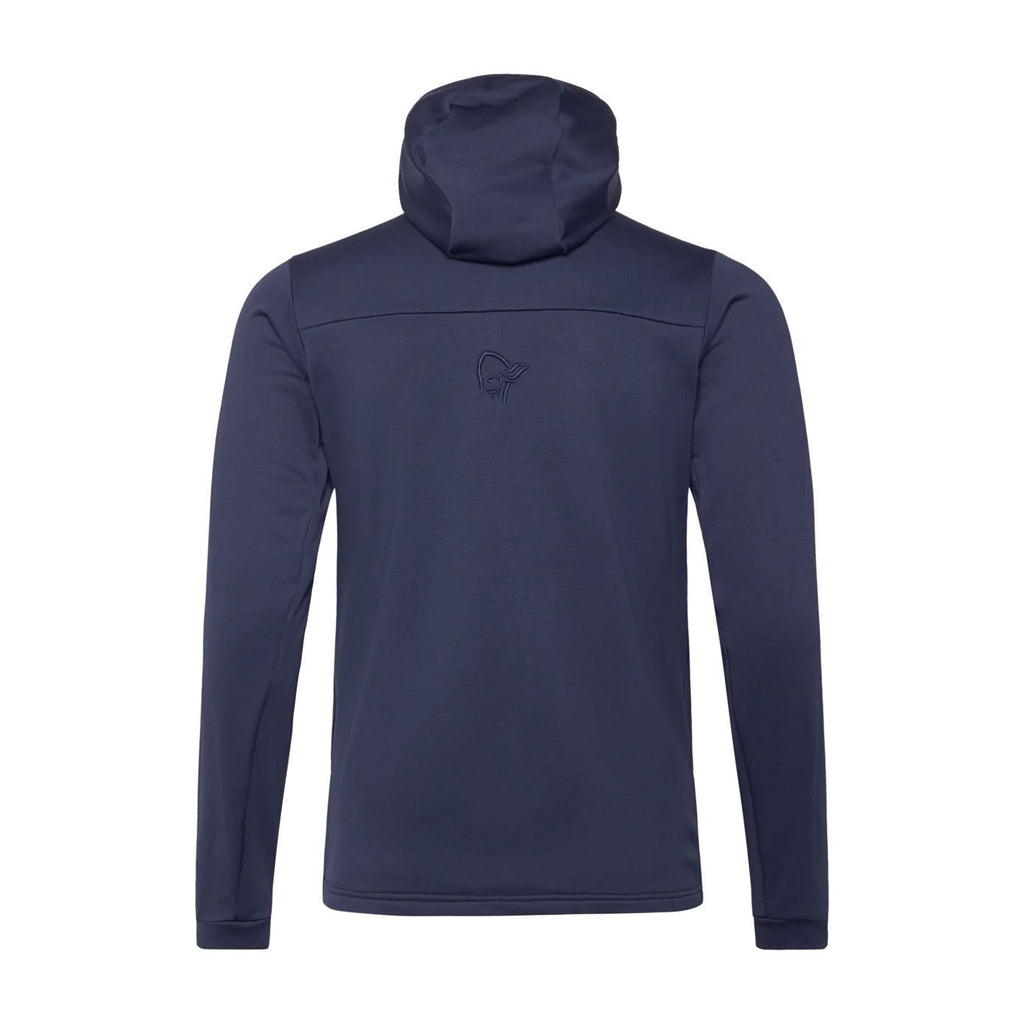 falketind warm2 stretch Hood M, Indigo night