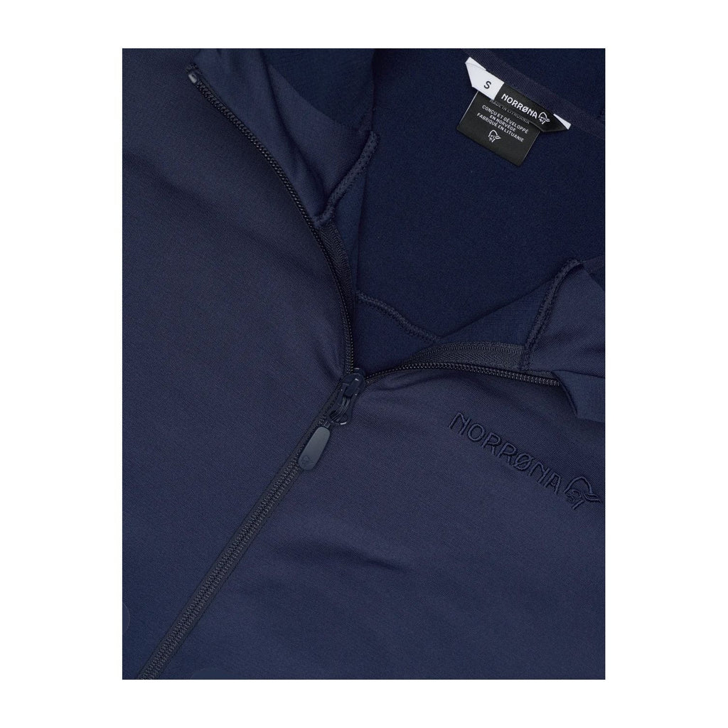 falketind warm2 stretch Hood M, Indigo night