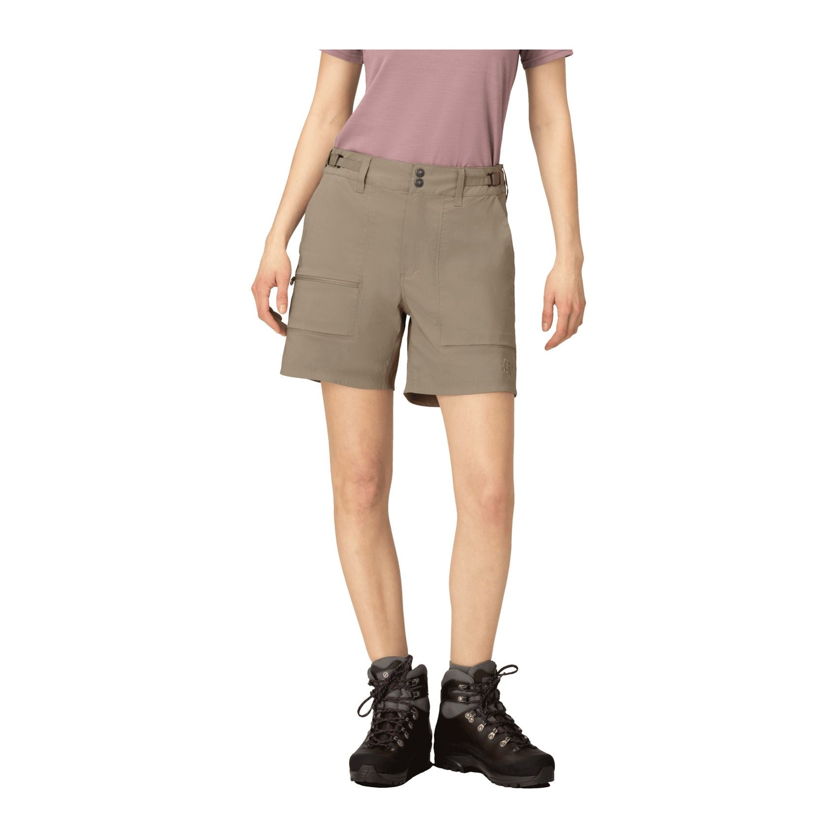 femund light cotton Shorts W, Winter twig