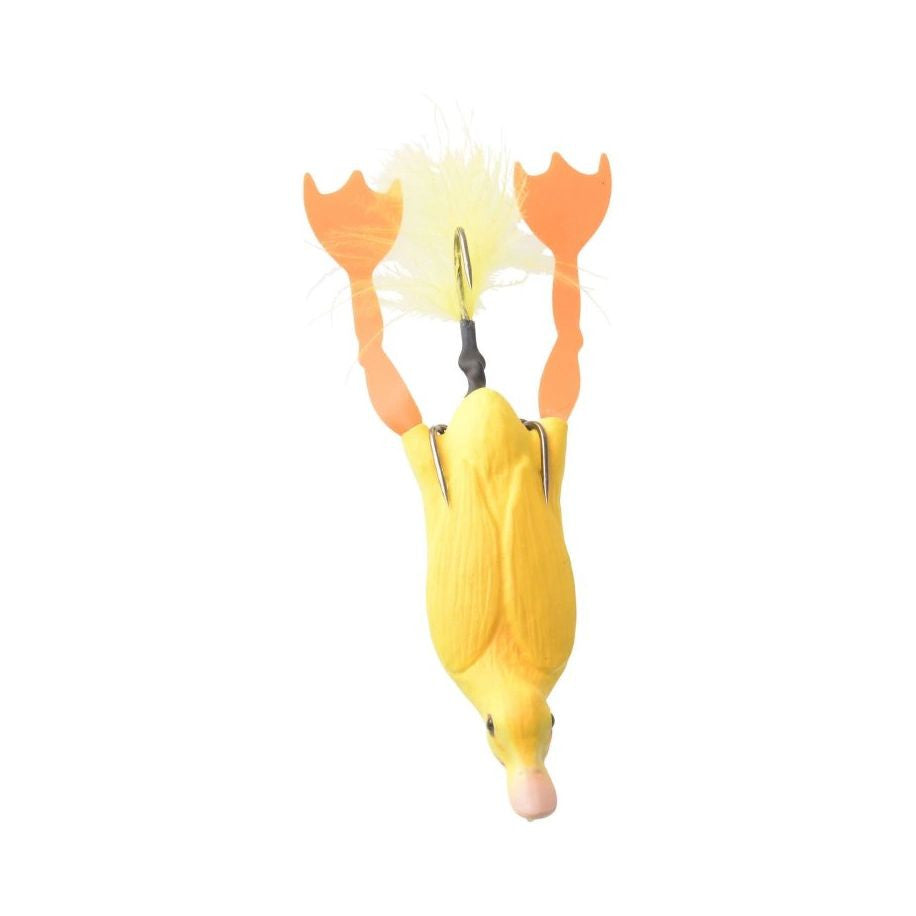 Hollow Duckling Weedless L 10cm, Yellow