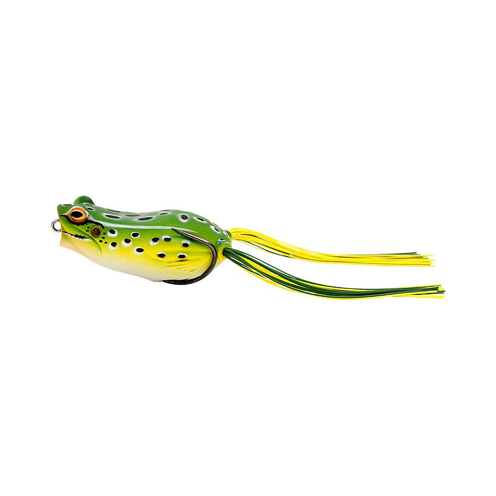 Hop Popper Frog 5.5cm 15g Floating, Green leopard