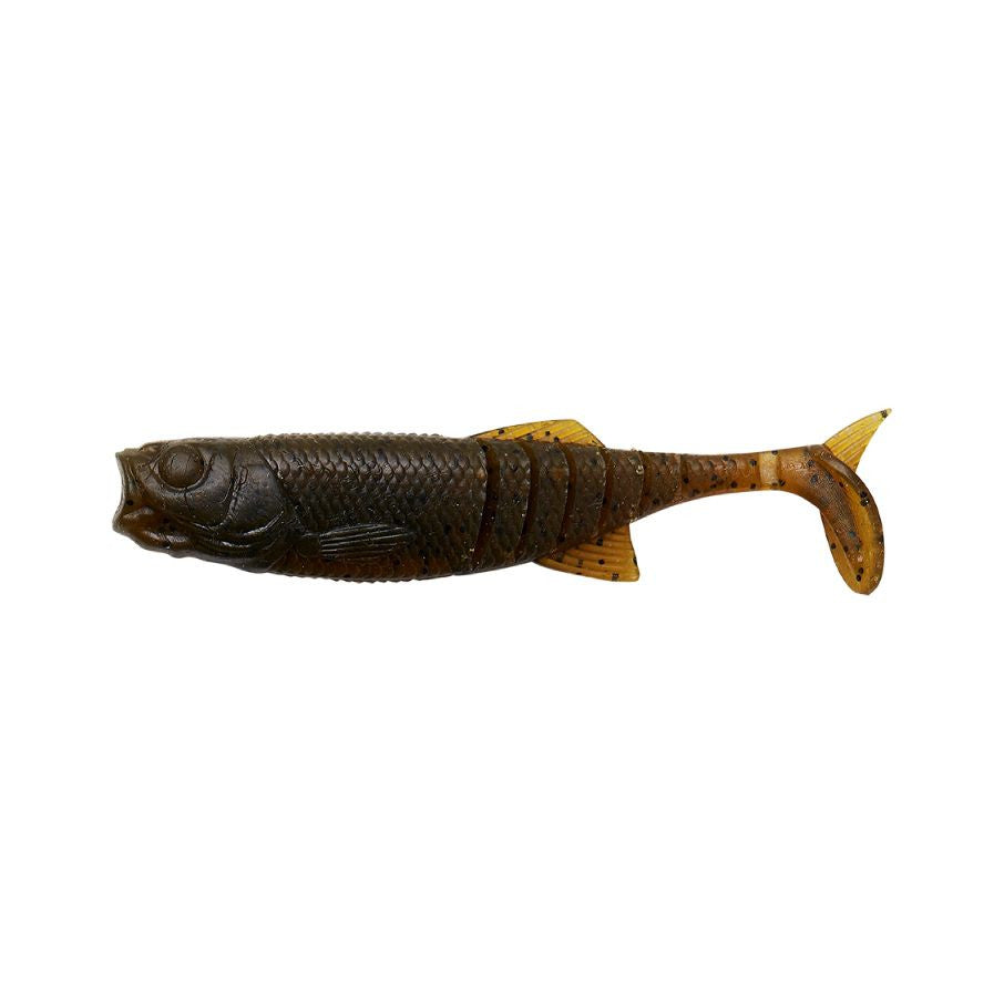 Ned minnow 7.5cm 4.5g floating 5pcs, Green pumpkin