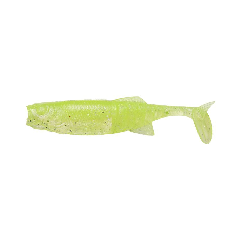 Ned minnow 7.5cm 4.5g floating 5pcs, Clear chartreuse