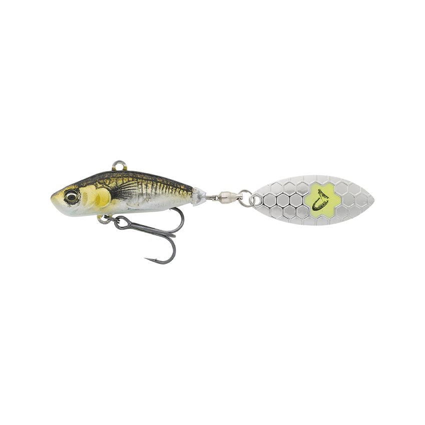 3d Sticklebait Tailspin 7.3cm 13g Sinking, Green silver ayu
