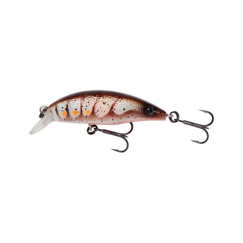 3d Shrimp Twitch Sr 5.2cm 5.5g Suspending, Brown shrimp