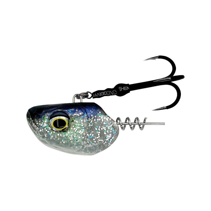 Monster Vertical Head 45g #1, White fish