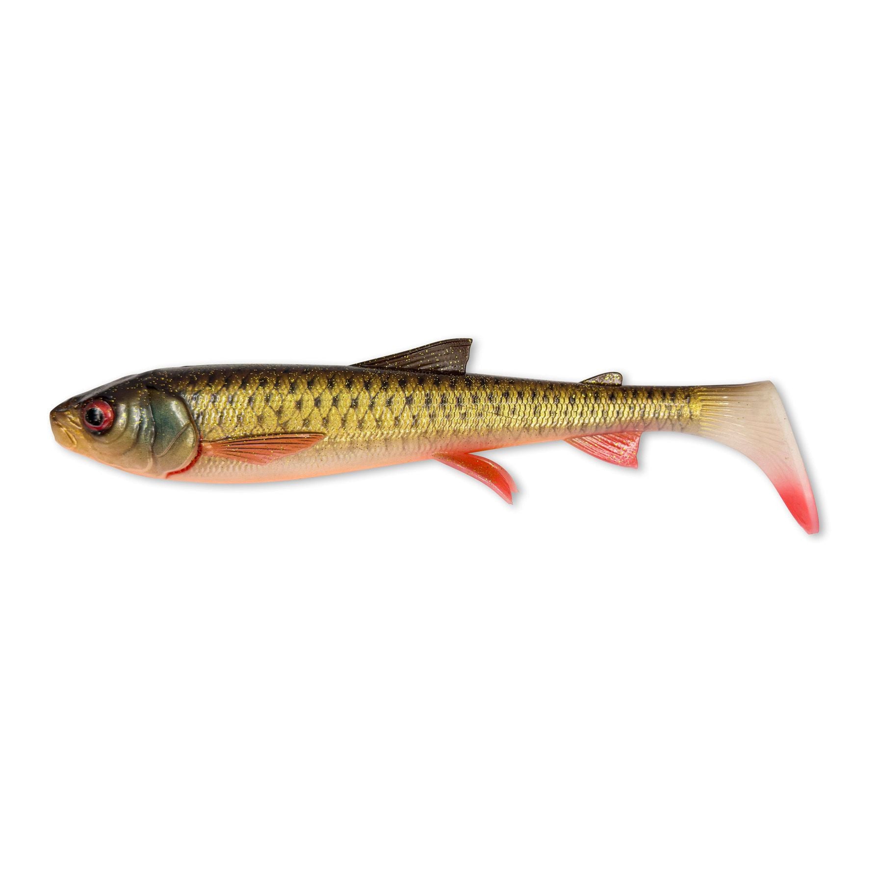 3D Whitefish Shad 12cm, 14g (3-pack), Dirty roach