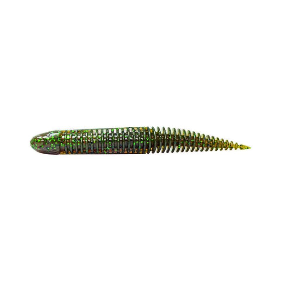 Ned Dragon Tail Slug 8.8cm 4g 5pcs, Green pumpkin