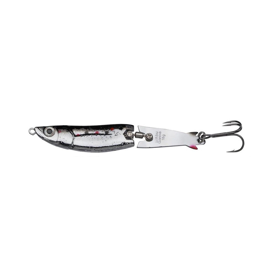 Toby Jointed 10g, Black back minnow
