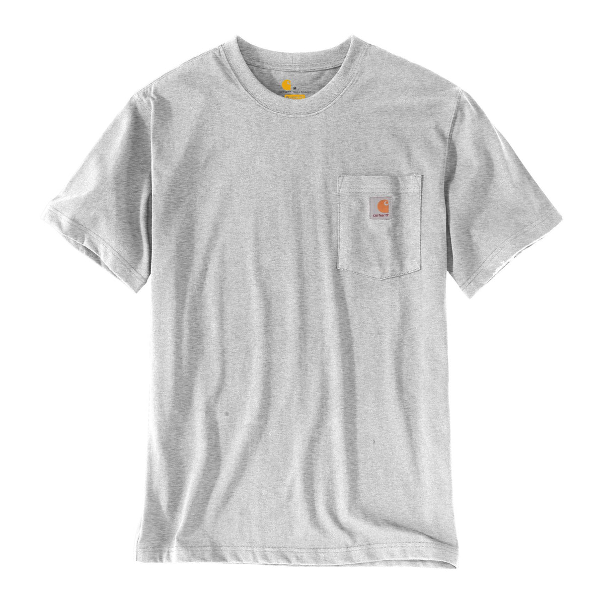 K87 Pocket S/S T-Shirt M, Heather grey