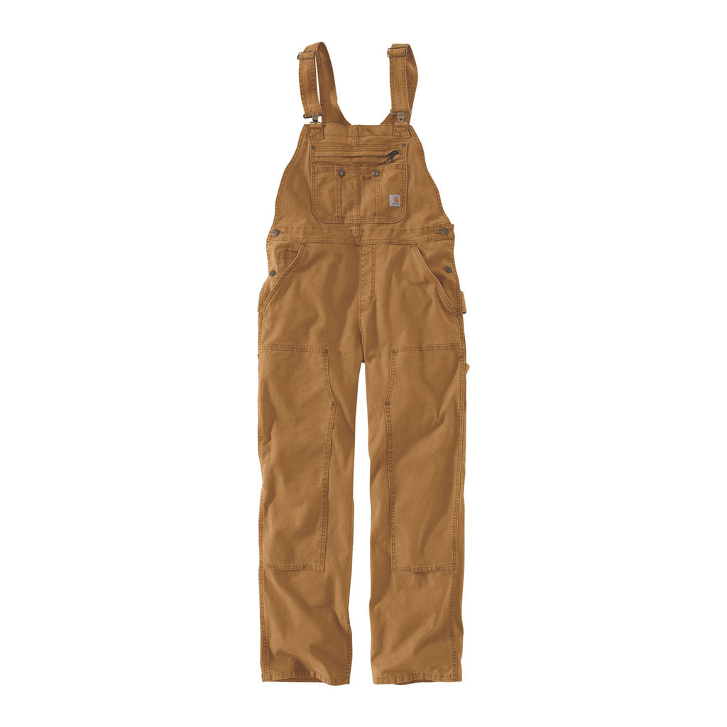 Women's Crawford Bib Overall, Carhartt brown
