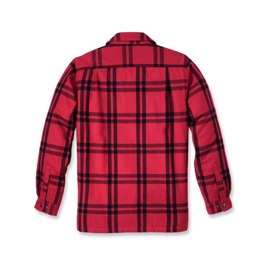 Flannel Sherpa Jacket M, Crabapple
