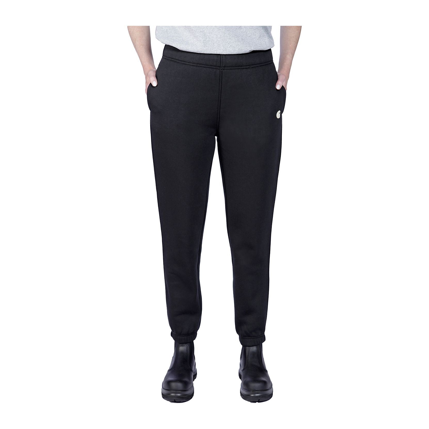 Relaxed Fit Fleece Jogger W, Black
