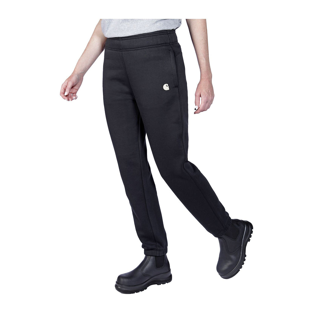 Relaxed Fit Fleece Jogger W, Black