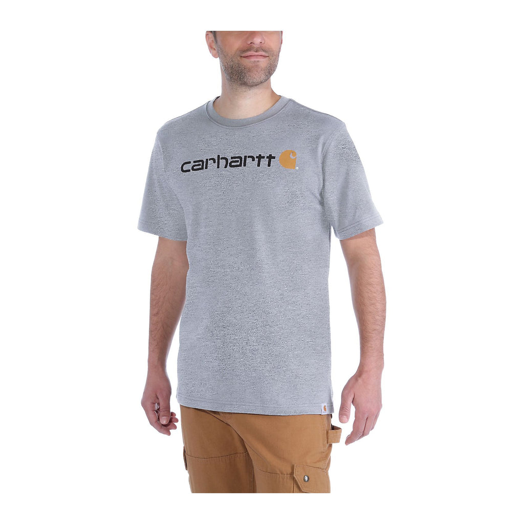 Core Logo T-Shirt S/S M, Heather grey