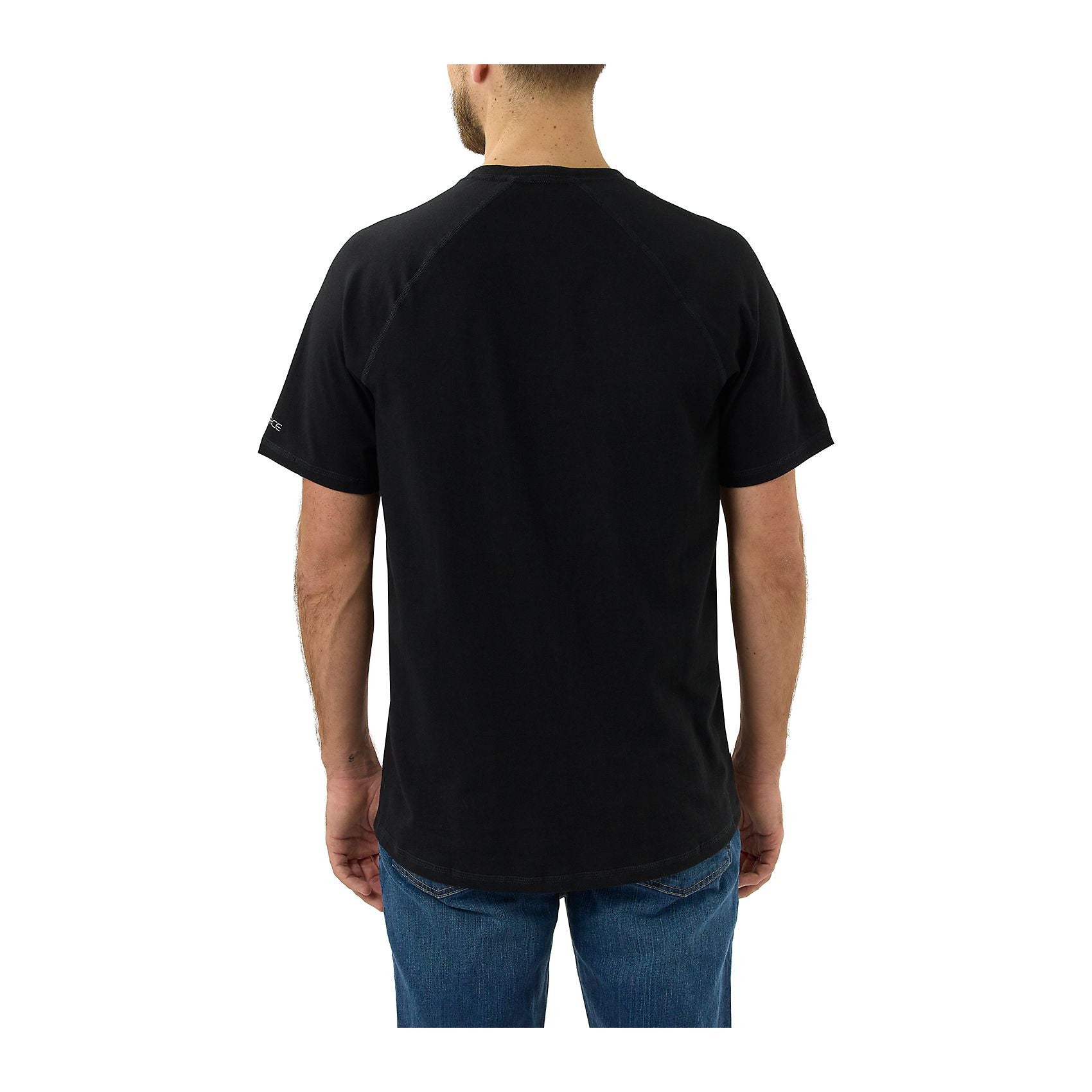 Force Flex Pocket T-Shirts S/S M, Black