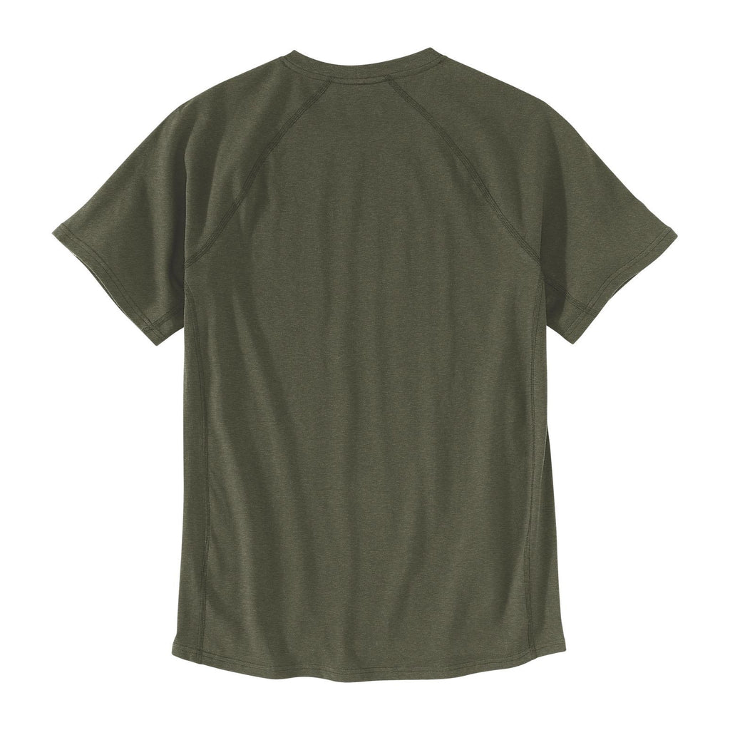 Force Flex Pocket T-Shirts S/S M, Basil heather