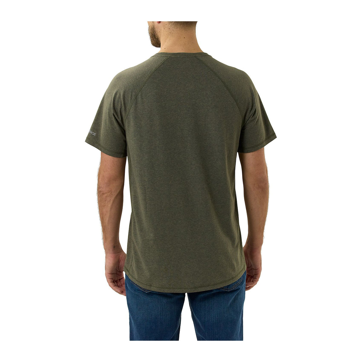 Force Flex Pocket T-Shirts S/S M, Basil heather