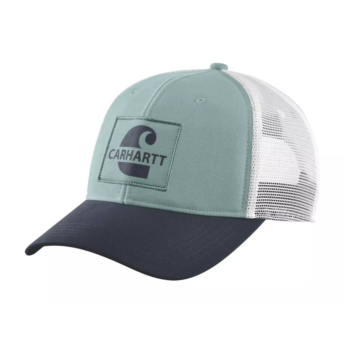 Canvas Mesh Core Graphic Cap, Blue