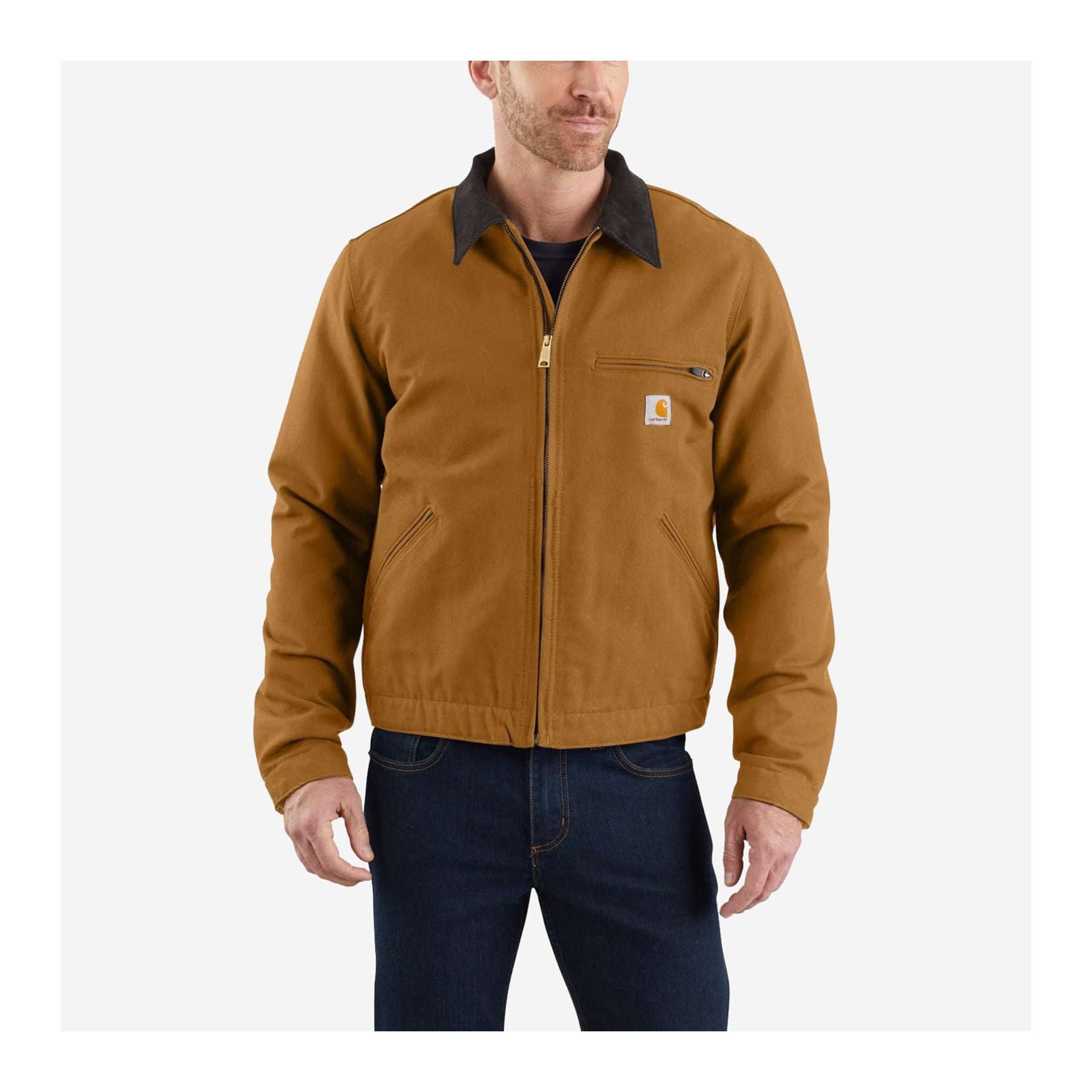 Duck Detroit Jacket M, Carhartt brown