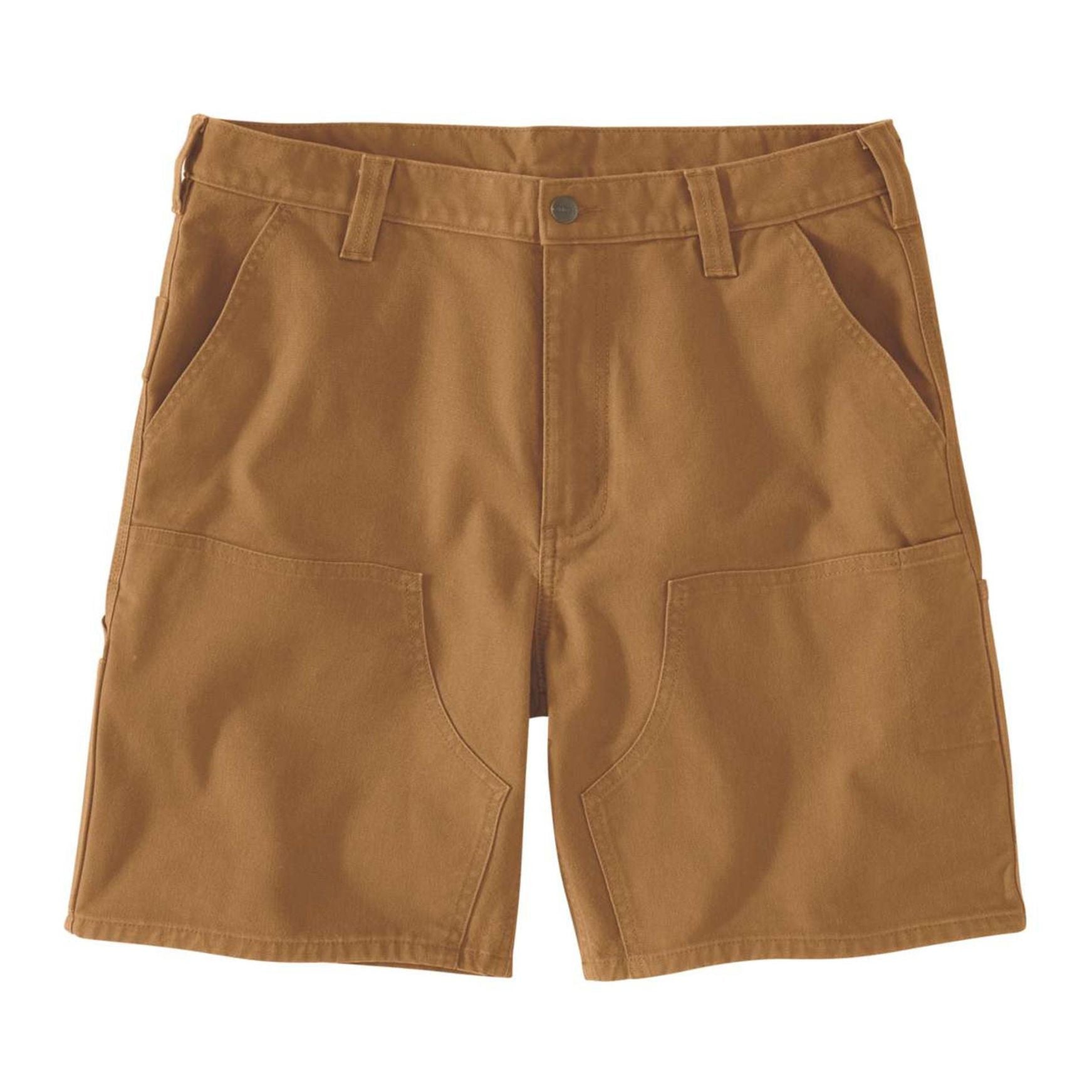 Duck Double Front Short, Carhartt brown