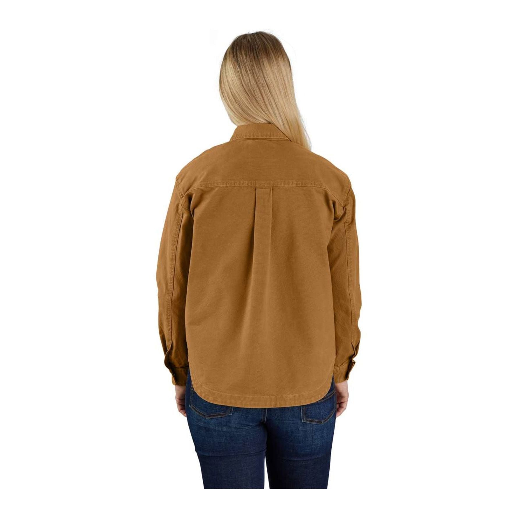 Heavyweight Duck Overshirt, Carhartt brown