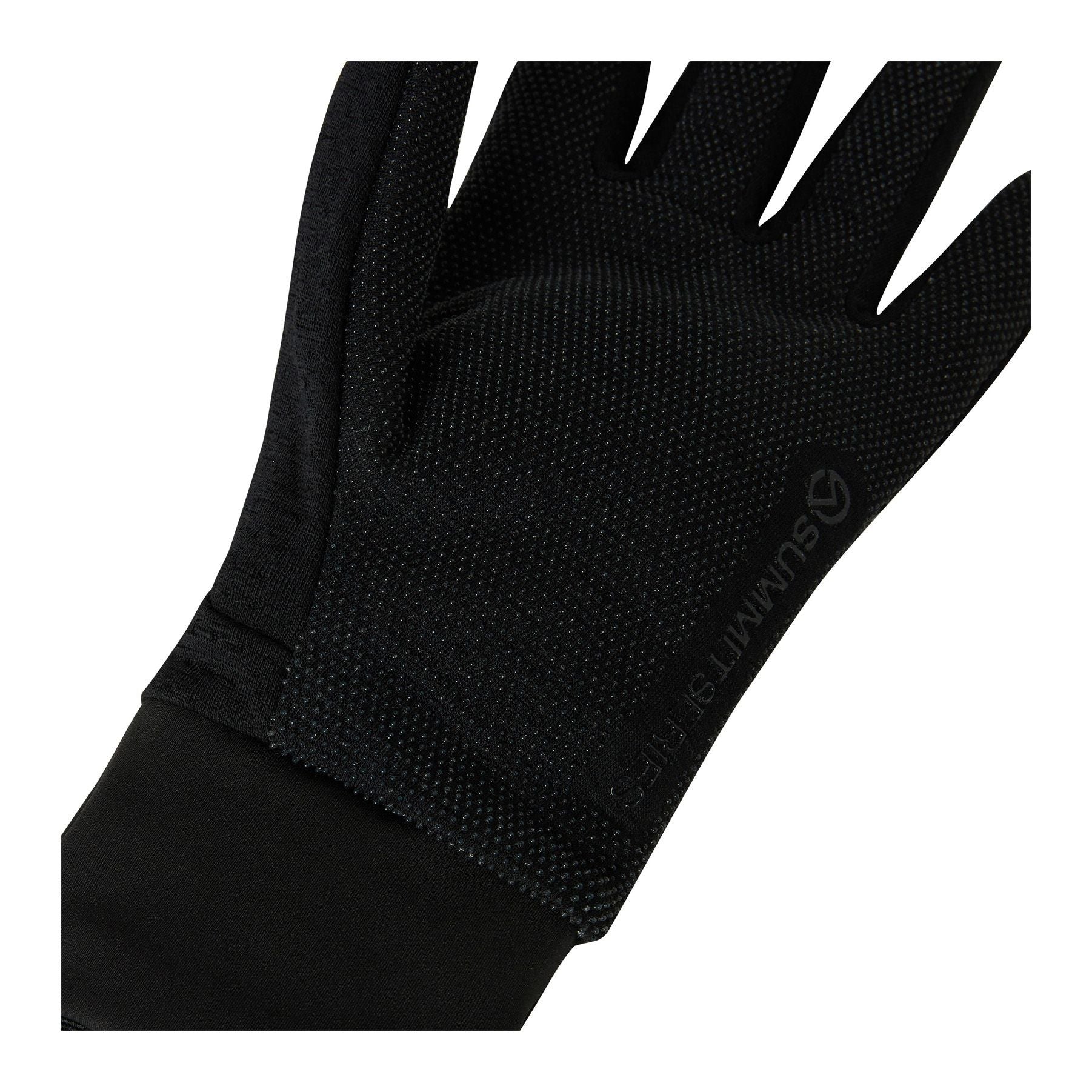 Summit Dotknit Liner Glove, Tnf black