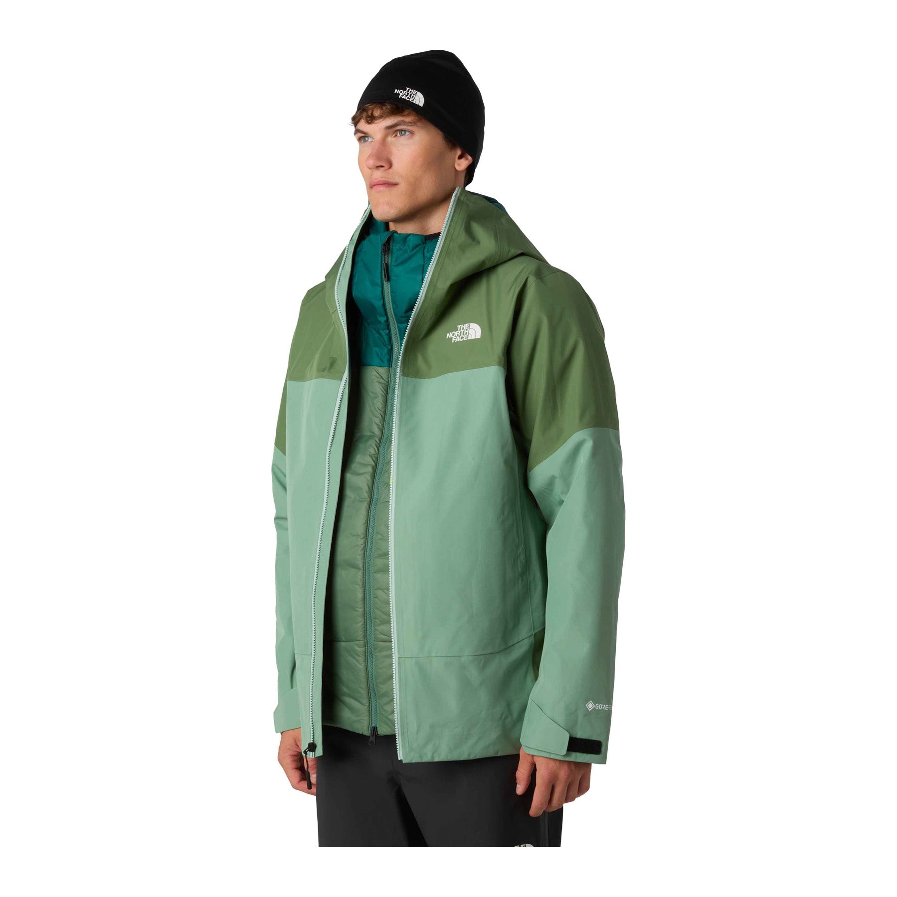 Jazzi 3L GORE-TEX® Jacket M, Slate moss bark mist