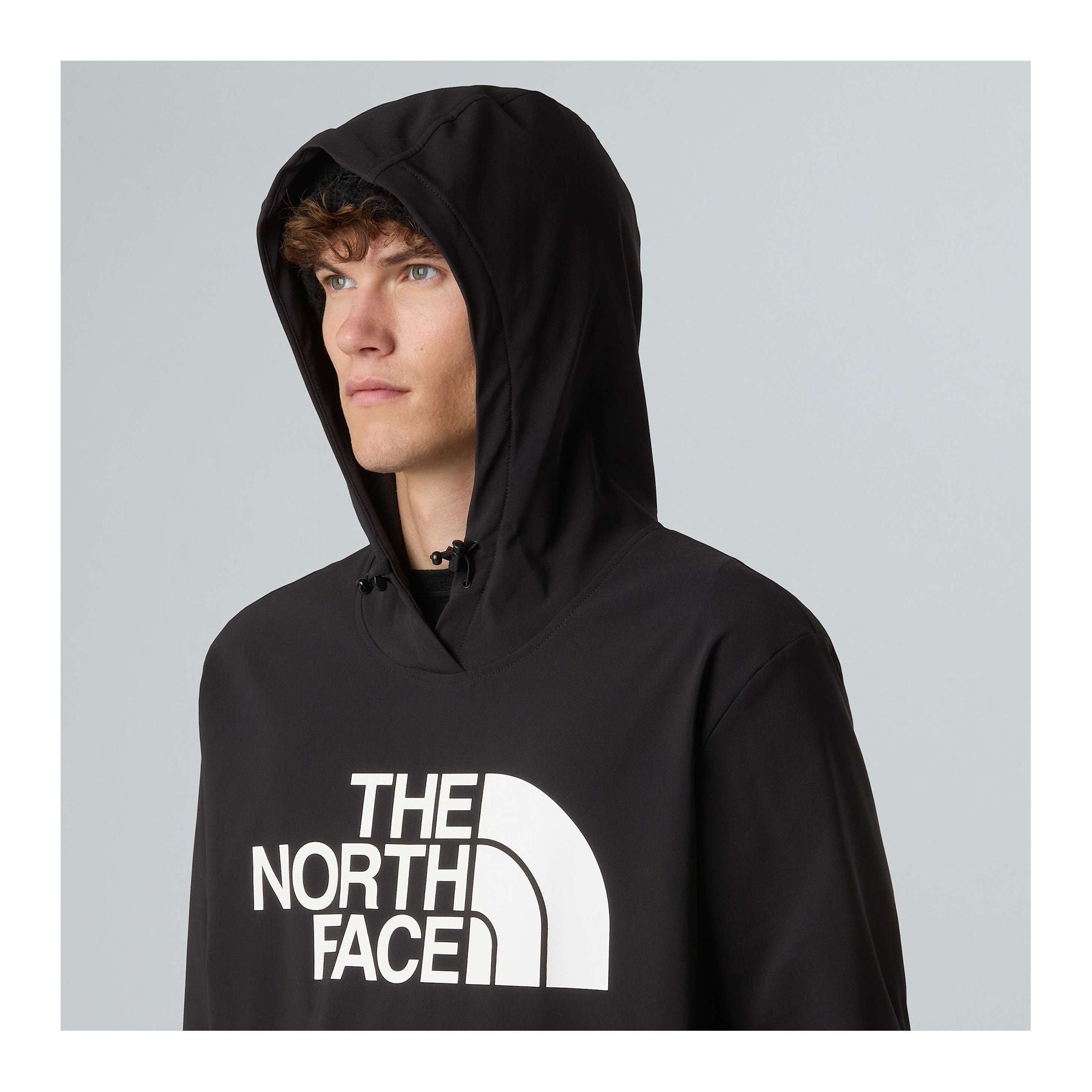 Tekno Logo Hoodie M, Tnf black