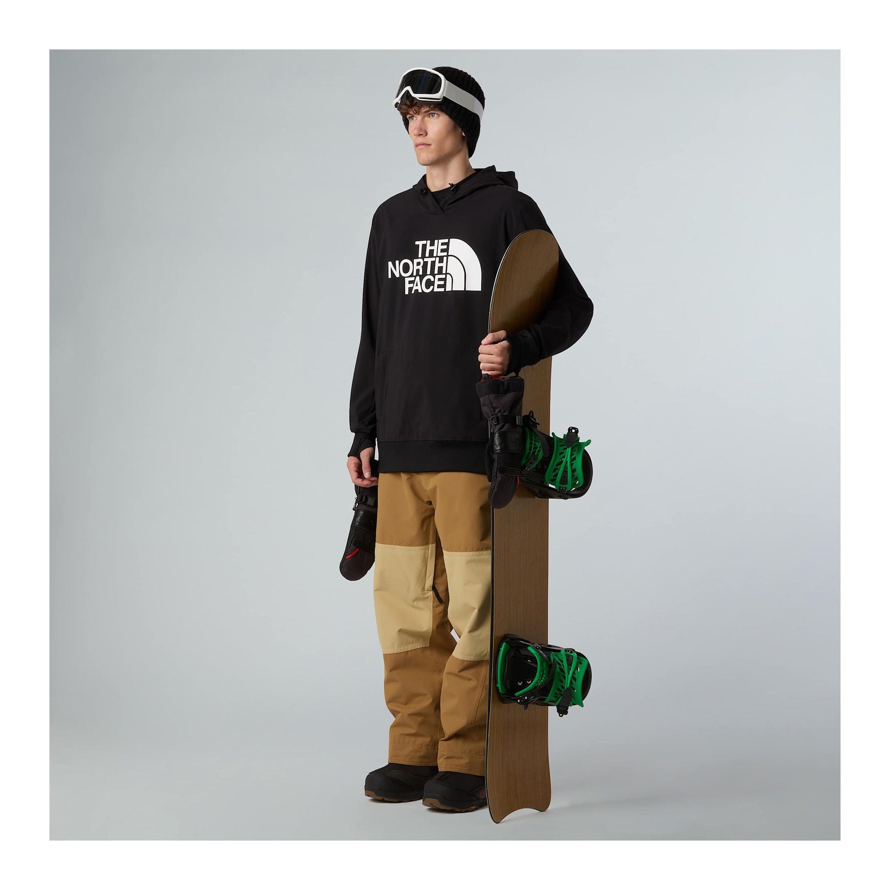 Tekno Logo Hoodie M, Tnf black