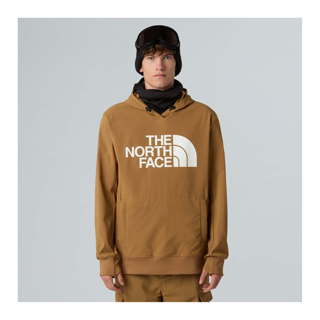 Tekno Logo Hoodie M, Utility brown