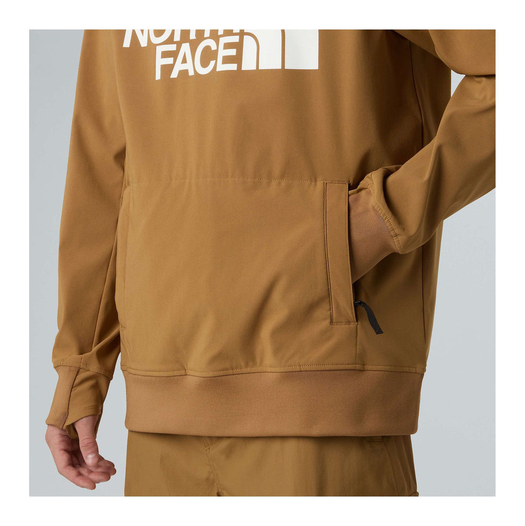 Tekno Logo Hoodie M, Utility brown