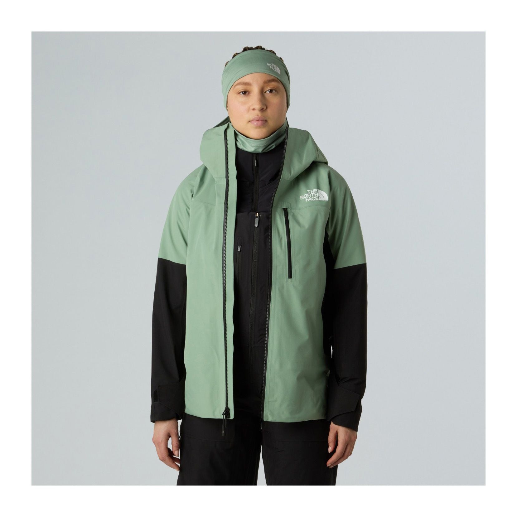 Summit Eastwall GORE-TEX Jacket W, Slate moss tnf black